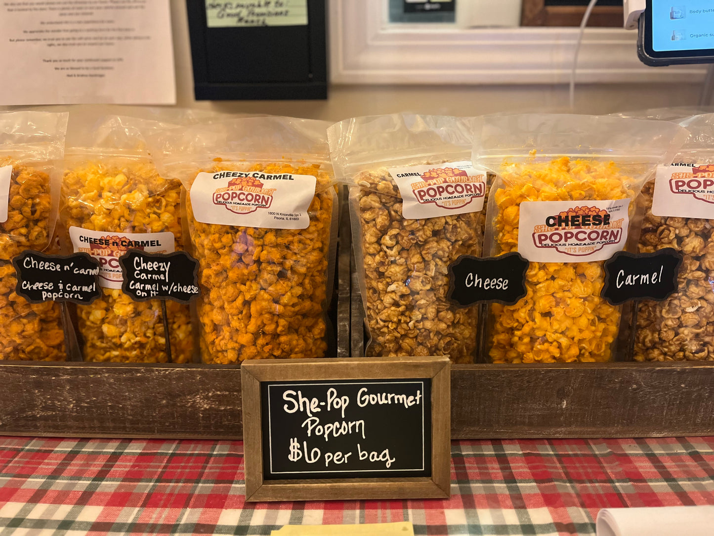 She-Pop Gourmet Popcorn