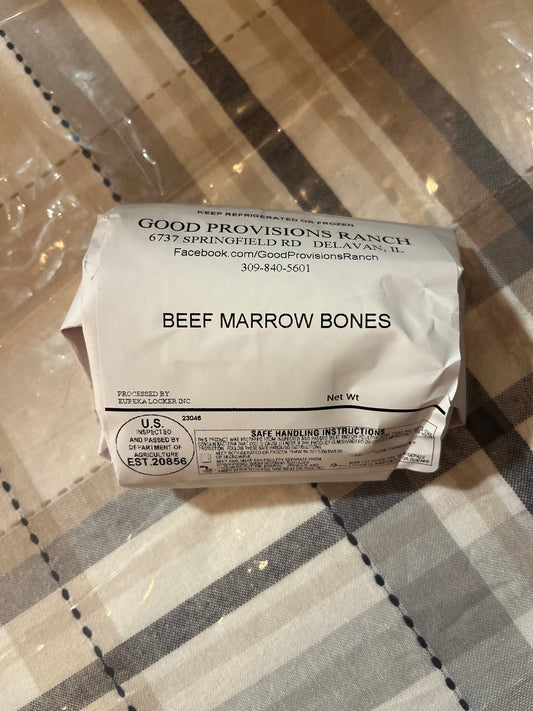Beef marrow bone