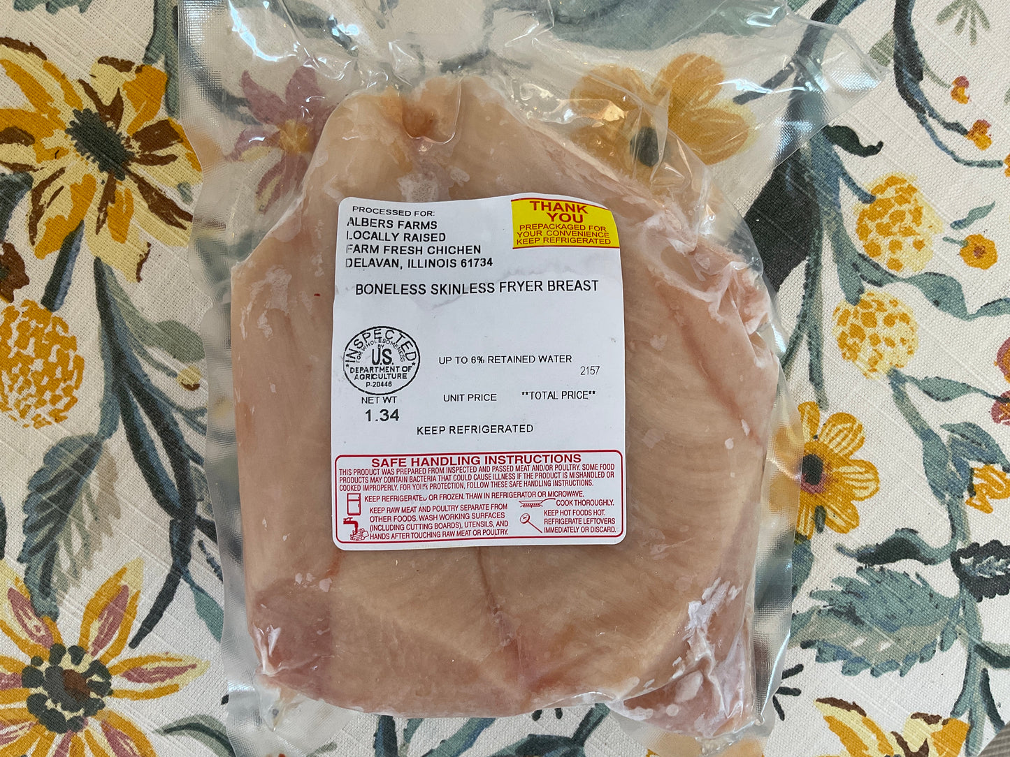 Chicken breasts